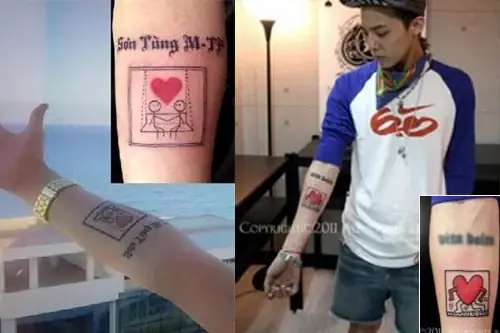 Hình Xăm Của G-dragon