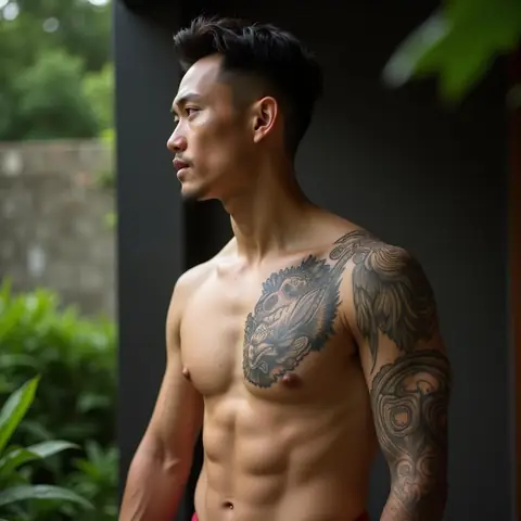 Các Vị Trí Xăm Hình Ấn Tượng Trên Cơ Thể Lâm Chấn Khang