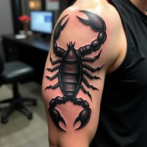 Hình Xăm Bọ Cạp Ở Tay