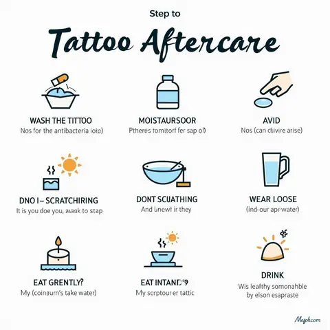 Cách Chăm Sóc Hình Xăm Cung Xử Nữ Sau Khi Xăm