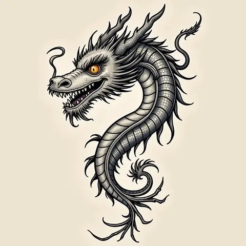 Ai Phù Hợp Với Hình Xăm Đầu Rồng Full Lưng?