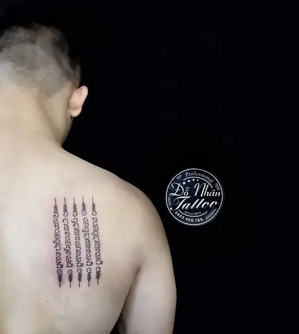 Tattoo Xăm Chữ Thái May Mắn: Bùa Hộ Mệnh Cho Cuộc Sống Bình An
