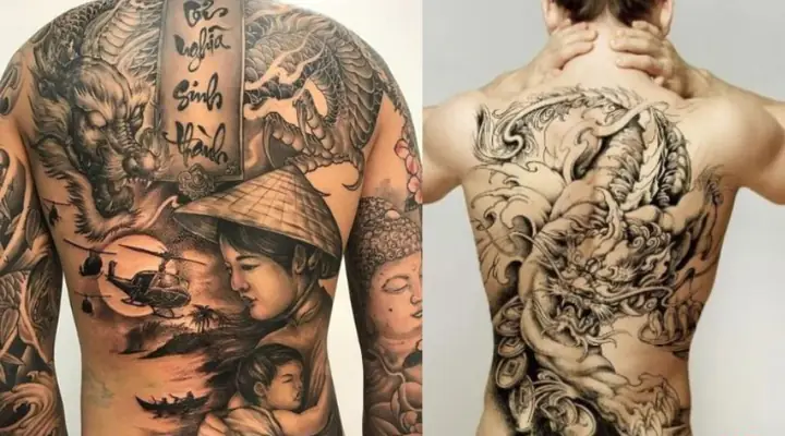 Hình Xăm Kín Lưng Đẹp Cho Nam