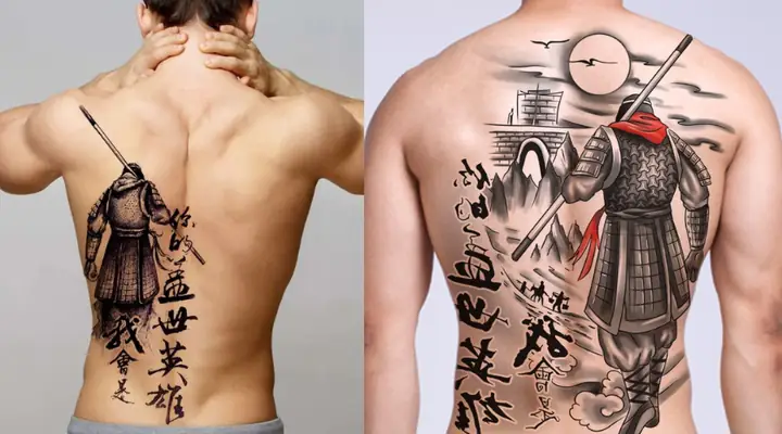 Hình Xăm Đẹp Cho Nam Ở Lưng