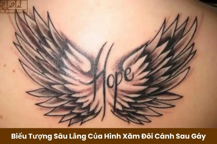 Biểu Tượng Sâu Lắng Củahình Xăm Đôi Cánh Sau Gáy