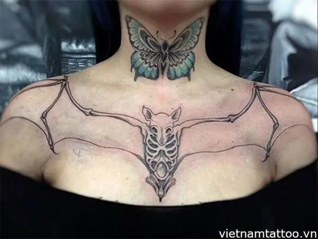 Nên Lựa Chọn Vị Trí Nào Để Xăm Hình Dơi