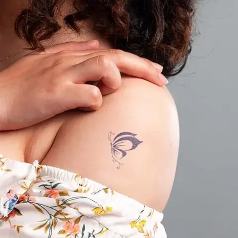Hình Xăm Con Bướm Đơn Giản Mà Đẹp