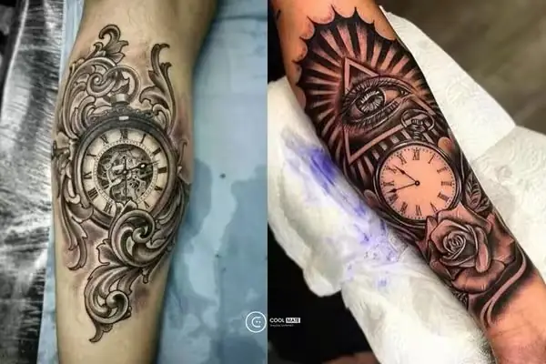 Hình Xăm Đồng Hồ La Mã Mang Lại Cảm Giác Sang Trọng, Hoài Cổ Hình Xăm Đồng Hồ La Mã Mang Lại Cảm Giác Sang Trọng, Hoài Cổ