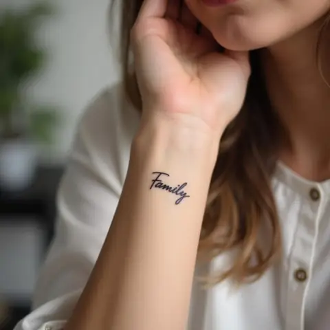 Lựa Chọn Vị Trí Xăm Hình Family Is Everything Phù Hợp Với Cá Tính