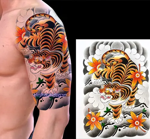 Nhá»¯ng Máº«u Hình Xäm Full Tay Nháº­t Cá» Äáº¹p