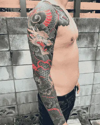 Máº«u Hình Xäm Rá»ng Nháº­t Cá» Full Tay Phá» Biáº¿n