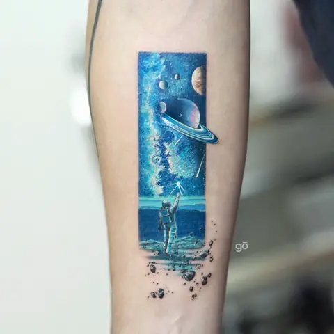 Hình Xăm Galaxy Mini Hình Xăm Galaxy Mini