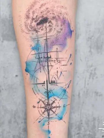 Hình Xăm Galaxy Mini Hình Xăm Galaxy Mini