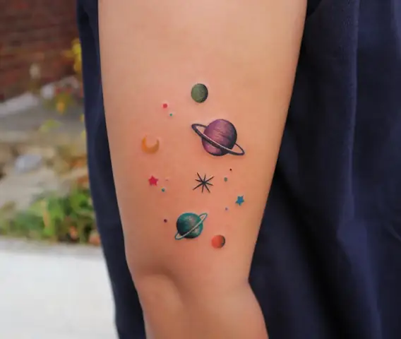 Hình Xăm Galaxy Mini Hình Xăm Galaxy Mini