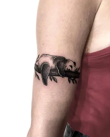 Hình Xăm Gấu Trúc Phá Cách