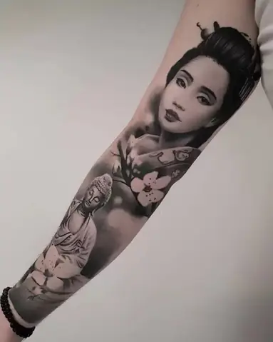Hình Xăm Geisha Ý Nghĩa Gì