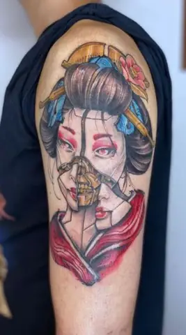 Hình Xăm Geisha Ý Nghĩa Gì