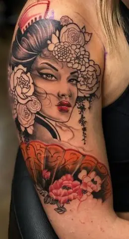 Hình Xăm Geisha Ý Nghĩa Gì