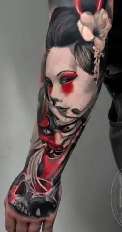 Hình Xăm Geisha Ý Nghĩa Gì