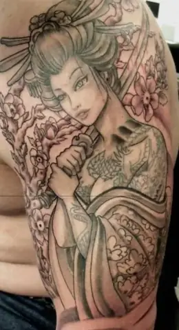 Hình Xăm Geisha Ý Nghĩa Gì