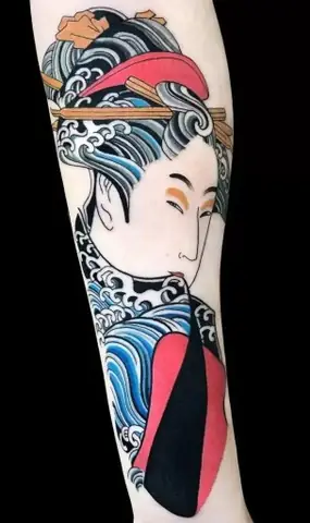 Hình Xăm Geisha Ý Nghĩa Gì