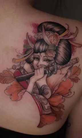 Hình Xăm Geisha Ý Nghĩa Gì