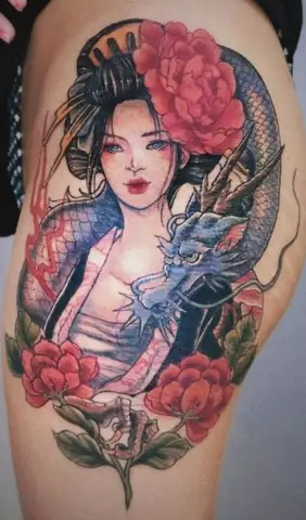 Hình Xăm Geisha Ý Nghĩa Gì