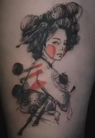 Hình Xăm Geisha Ý Nghĩa Gì