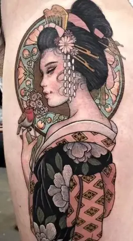 Hình Xăm Geisha Ý Nghĩa Gì