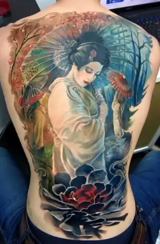 Hình Xăm Geisha Ý Nghĩa Gì