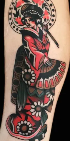 Hình Xăm Geisha Ý Nghĩa Gì