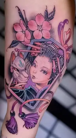 Hình Xăm Geisha Ý Nghĩa Gì