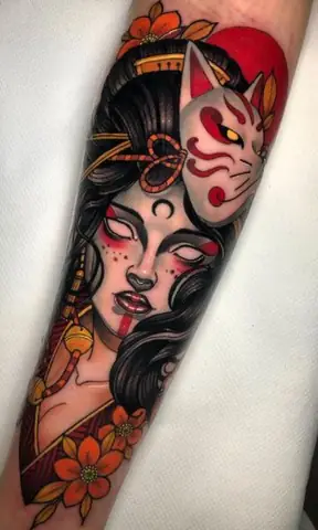 Hình Xăm Geisha Ý Nghĩa Gì