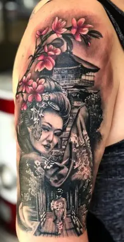 Hình Xăm Geisha Ý Nghĩa Gì