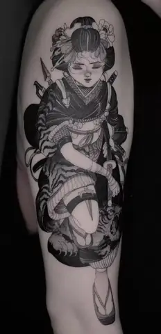 Hình Xăm Geisha Ý Nghĩa Gì
