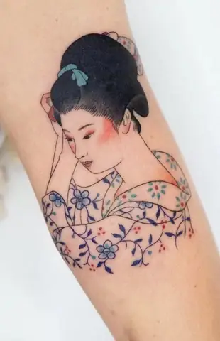 Hình Xăm Geisha Ý Nghĩa Gì