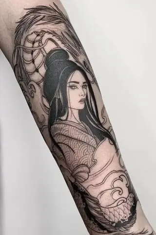 Hình Xăm Geisha Ý Nghĩa Gì