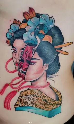 Hình Xăm Geisha Ý Nghĩa Gì