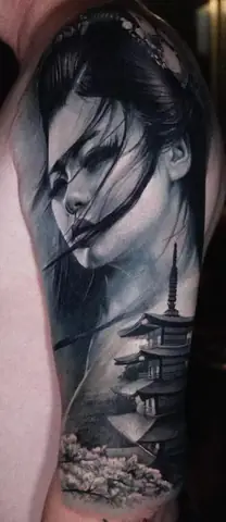 Hình Xăm Geisha Ý Nghĩa Gì