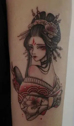 Hình Xăm Geisha Ý Nghĩa Gì