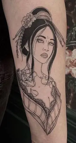 Hình Xăm Geisha Ý Nghĩa Gì