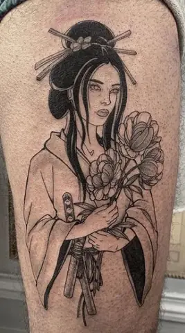 Hình Xăm Geisha Ý Nghĩa Gì