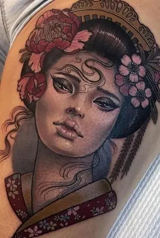 Hình Xăm Geisha Ý Nghĩa Gì