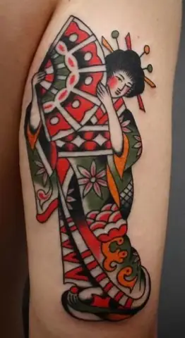 Hình Xăm Geisha Ý Nghĩa Gì