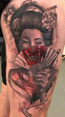 Hình Xăm Geisha Ý Nghĩa Gì