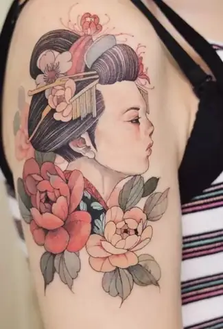 Hình Xăm Geisha Ý Nghĩa Gì