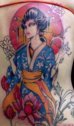 Hình Xăm Geisha Ý Nghĩa Gì