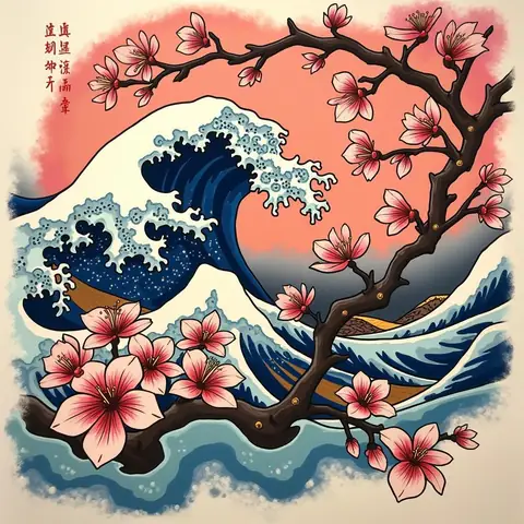 Phong Cách Nhật Cổ (irezumi) Trong Hình Xăm Gia Cát Lượng