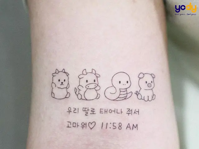 Gợi Ý Các Mẫu Hình Xăm Gia Đình Ý Nghĩa
