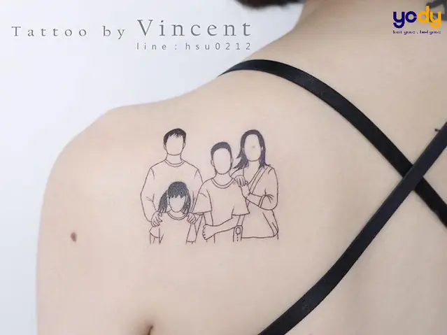 Gợi Ý Các Mẫu Hình Xăm Gia Đình Ý Nghĩa